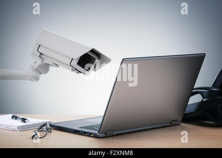Big brother surveillance Stock Photo
