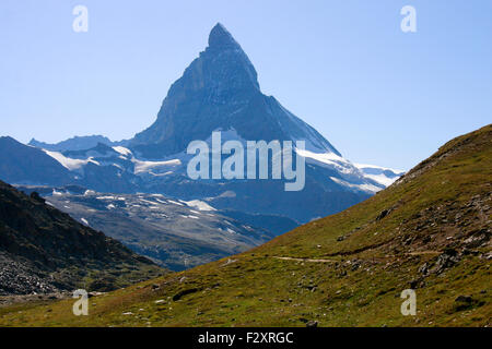 Matterhorn, Kanton Wallis, Schweiz/ Switzerland. Stock Photo