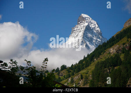 Matterhorn, Kanton Wallis, Schweiz/ Switzerland. Stock Photo