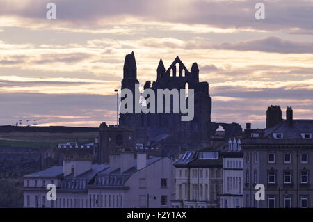 Whitby Abbey Yorkshire Stock Photo