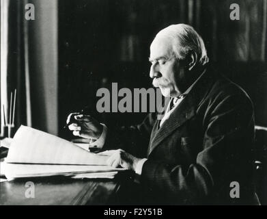 EDWARD ELGAR  (1857-1934) English composer about 1930 Stock Photo