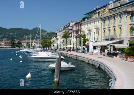 Salo Lake Garda Italy Stock Photo