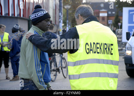 Copenhagen, Denmark. 26th Sep, 2015. Danes from various church groups called street church spread th word about Jesus Christ on Danish streets. Credit:  Francis Dean/Alamy Live News Stock Photo