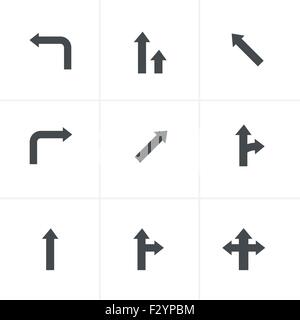 arrow icons Stock Vector