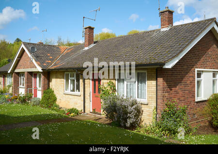 Social housing Woodbridge Suffolk UK Stock Photo