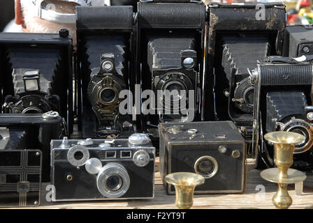 Copenhagen, Denmark. 26th Sep, 2015. Travellers and at Saturdays flea market at Kongens Nytorv. Credit:  Francis Dean/Alamy Live News Stock Photo