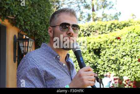 Los Angeles LGBT Center Hosts Annual Garden Party - An Afternoon In Tuscany  Featuring: Hany Haddad Where: Los Angeles, California, United States When: 26 Jul 2015 Stock Photo