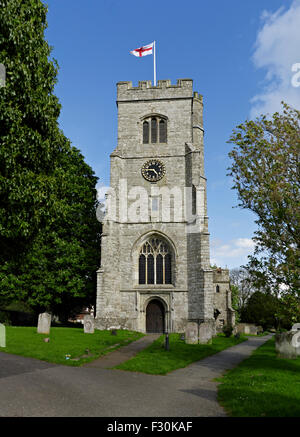 Charing, Church of St Peter and Paul, Kent. West tower, 1479-1527 Stock Photo