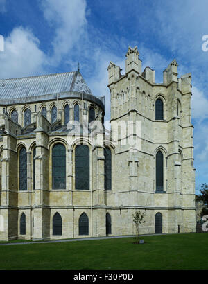 Canterbury Cathedral, Kent. Corona at the east end Stock Photo