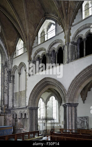 Hythe, St Leonard's, Kent. Chancel Stock Photo