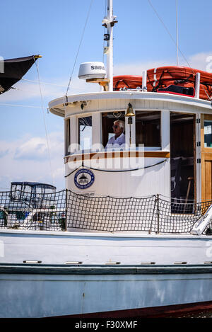 Buyboat Winnie Estelle, Chesapeake Bay Maritime Museum, St. Michaels, Maryland Stock Photo