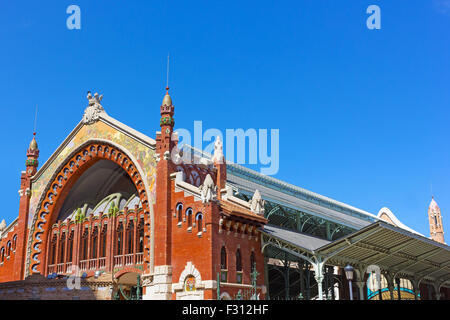 Columbus Market (Mercado de Colon), Valencia, Spain. Stock Photo