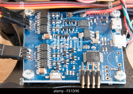 Electronics circuit board Stock Photo