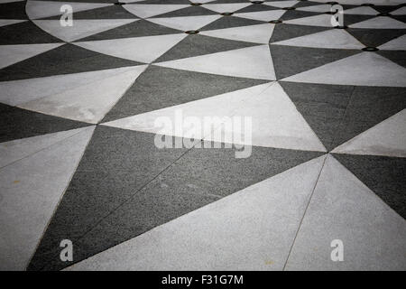 Tiled floor Stock Photo