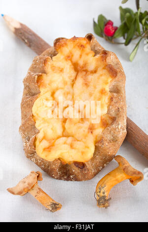 Piirakka-Karelian pasties Stock Photo