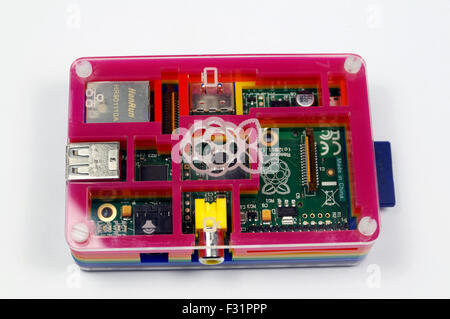 Raspberry Pi Computer. Stock Photo