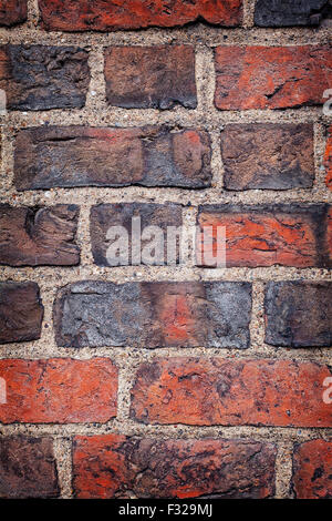 Image of a medieval brickwork background. Stock Photo