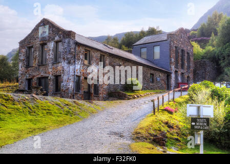 Sygun Copper Mine, Beddgelert, Snowdonia, Gwynedd, Wales, United Kingdom Stock Photo