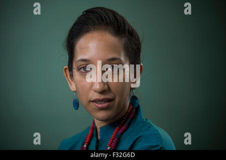 British Indian broadcaster and journalist Bidisha Stock Photo