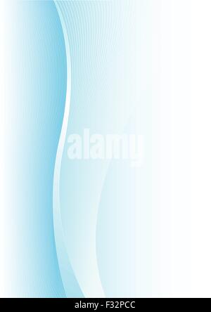 Simple abstract blue vertical background for design Stock Vector
