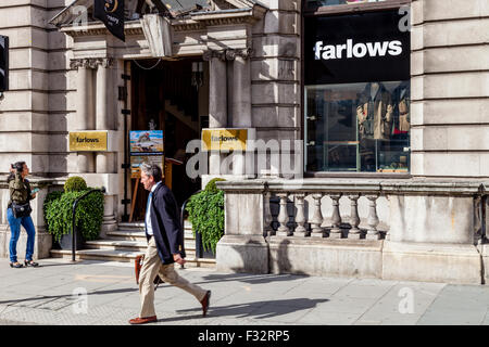 Farlows Country/Outdoor Clothing Store, Pall Mall London, UK Stock Photo