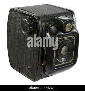 Filmore Box Camera Vintage Film Box Camera on Tripod Continuous Line Drawing Stock Photo ...