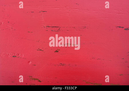 Red rustic distressed on reclaimed wood background for Christmas or Valentine backgrounds. Stock Photo