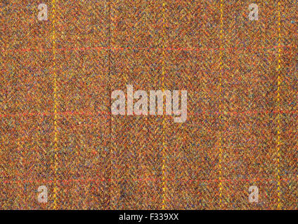 Plaid fabric wool background Stock Photo