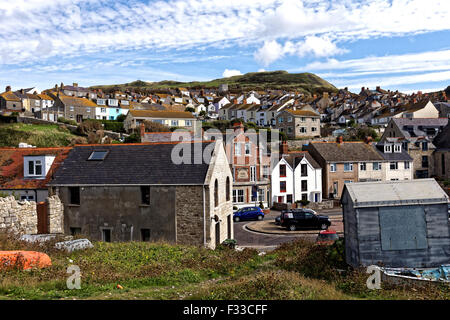 Fortuneswell on Portland Bill. Stock Photo