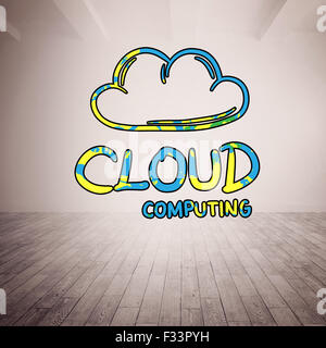Composite image of cloud computing Stock Photo
