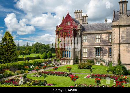 Garden at Muckross House near Killarney, County Kerry, Ireland Stock Photo