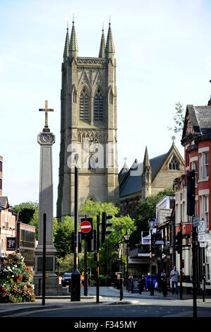 Bolton Parish Church, Bolton, England. Picture by Paul Heyes, Tuesday September 29, 2015 Stock Photo