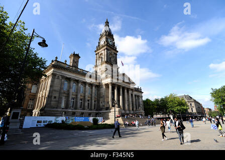 Bolton Town Hall, Victoria Square, Bolton. Picture by Paul Heyes, Tuesday September 29, 2015. Stock Photo