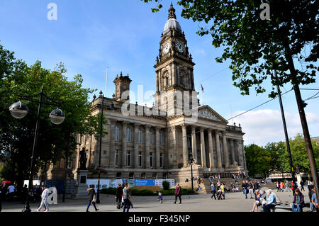 Bolton Town Hall, Victoria Square, Bolton. Picture by Paul Heyes, Tuesday September 29, 2015. Stock Photo