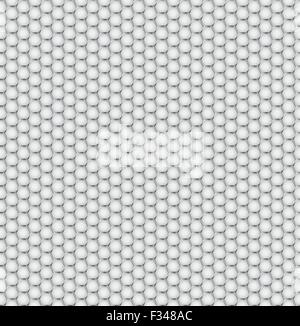Realistic hexagonal grid background.Vector illustration. Seamless pattern. Stock Vector
