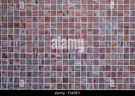 A background from many small mosaic tiles Stock Photo