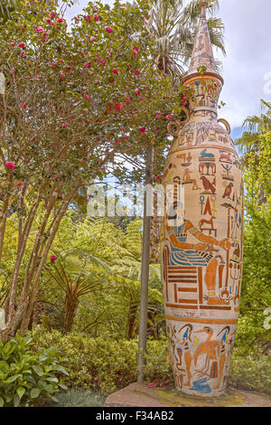 Worlds Tallest Vase Monte Palace Tropical Garden Madeira Portugal Stock Photo