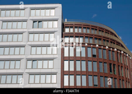New modern buildings seen in the heart of Berlin Stock Photo