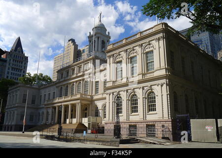 New York City Hall, NYC Stock Photo