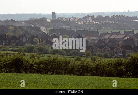 Eastwood, D.H.Lawrence birthplace, South Nottinghamshire coal mining town, Moorgreen colliery, England Stock Photo