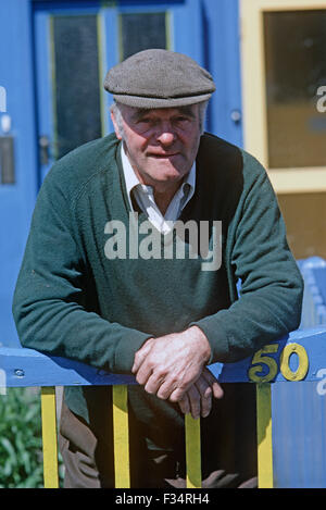 Resident of Eastwood, birthplace of D.H.Lawrence,  South Nottinghamshire coal mining town, Moorgreen colliery, England Stock Photo