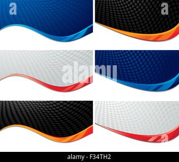 Vector halftone banners Stock Vector Image & Art - Alamy