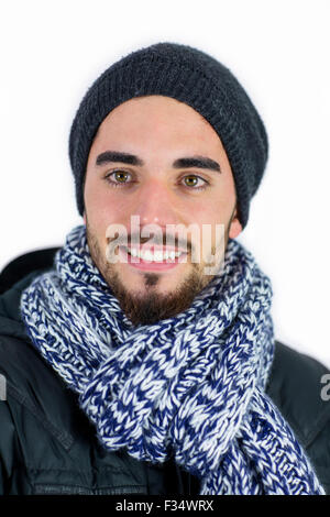 Close up of a bearded man Stock Photo