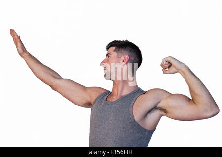 Handsome man posing Stock Photo