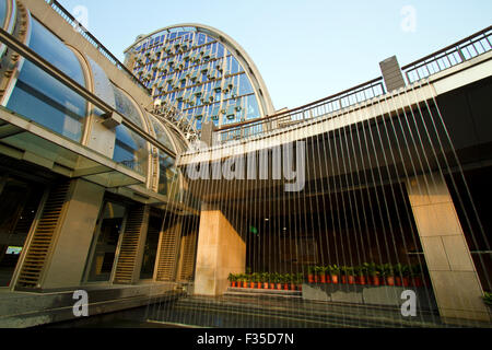 the new MRT station (Daan Park Station) in Taipei Stock Photo