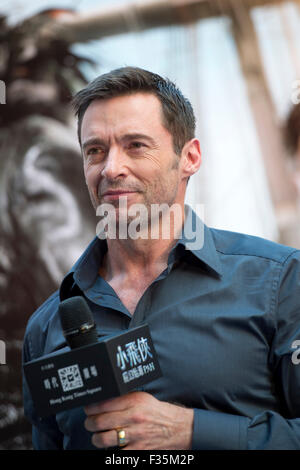 Hong Kong. 28th Sep, 2015. Hugh Jackman attends mid -autumn festival ...