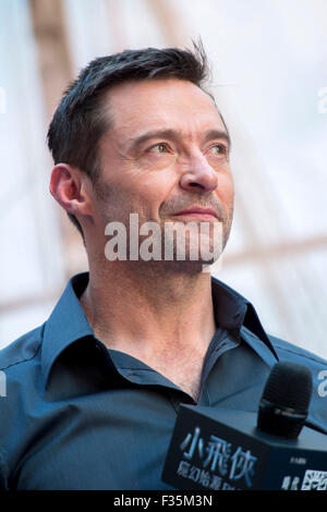 Hong Kong. 28th Sep, 2015. Hugh Jackman attends mid -autumn festival ...