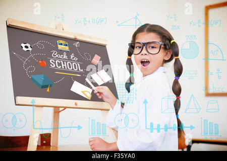 Composite image of maths Stock Photo