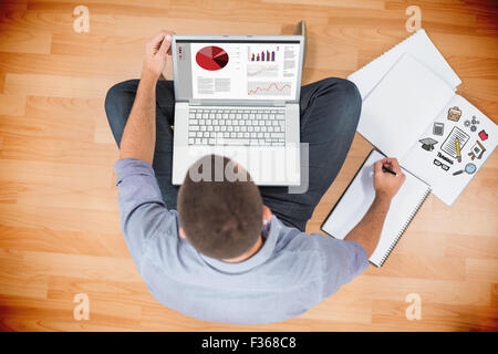 Composite image of training doodles Stock Photo
