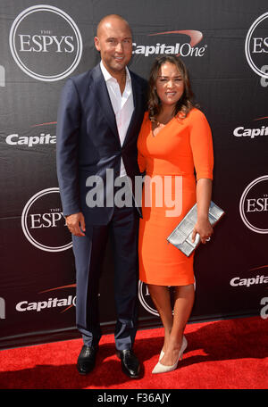 Las Vegas, Nevada, USA. 14th Mar, 2015. Derek Jeter and sister Sharlee Jeter  attend the Derek Jeter Celebrity Invitational Dinner on March 13, 2015 at  the ARIA Resort & Casino in Las